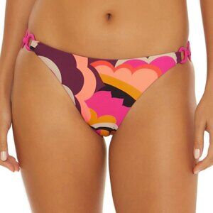 Trina Turk 'Fan Faire' Printed Ring-Side Hipster Bikini Bottom, Multicolor